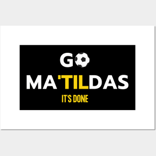 Matildas Australian Soccer Team Posters and Art